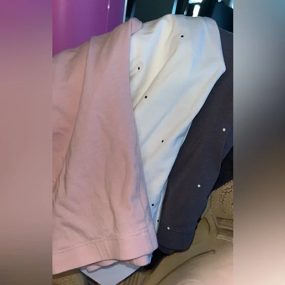 Four pairs H&M Girls Leggings Size 7 - Picture 3 of 4